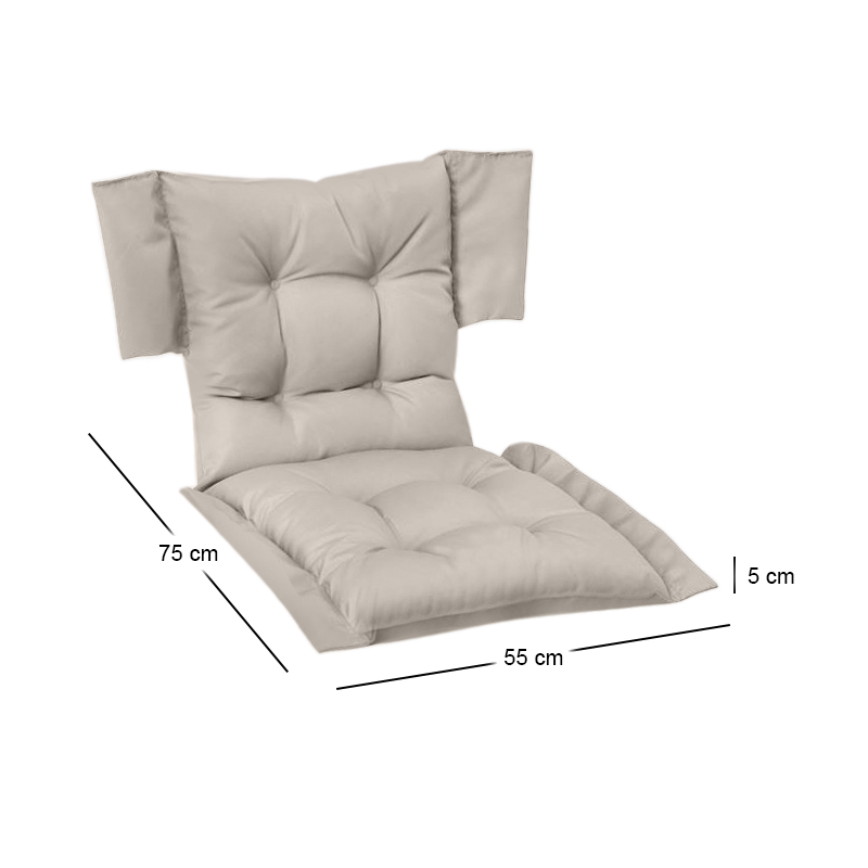 Director Padding Comforel - Fabric Quilted Ecru