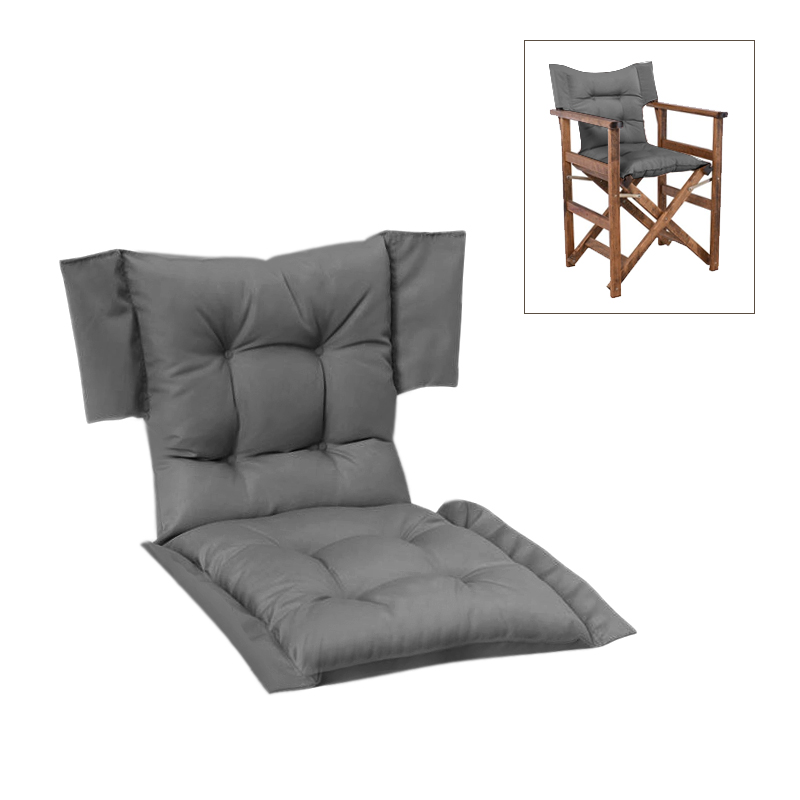 Director Padding Comforel - Fabric Quilted Grey