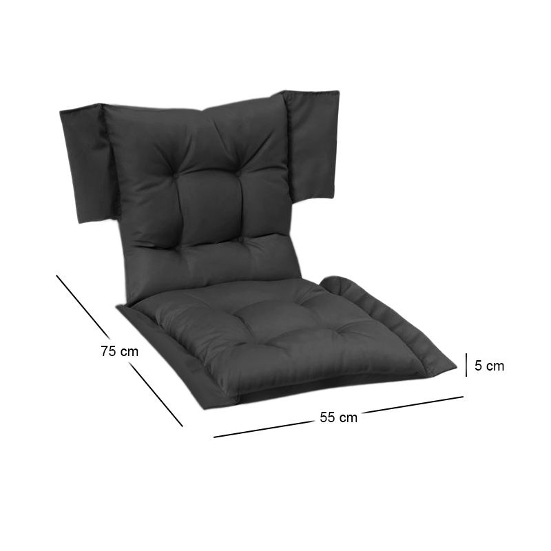 Director Padding Comforel - Fabric Quilted Black