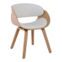 JOY Armchair-Pro Natural/Pu White