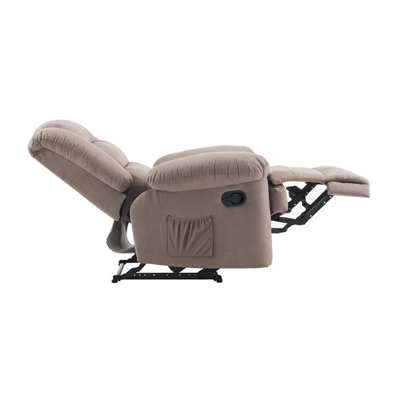 JULIA Massage-Relax Armchair, Fabric Cappuccino