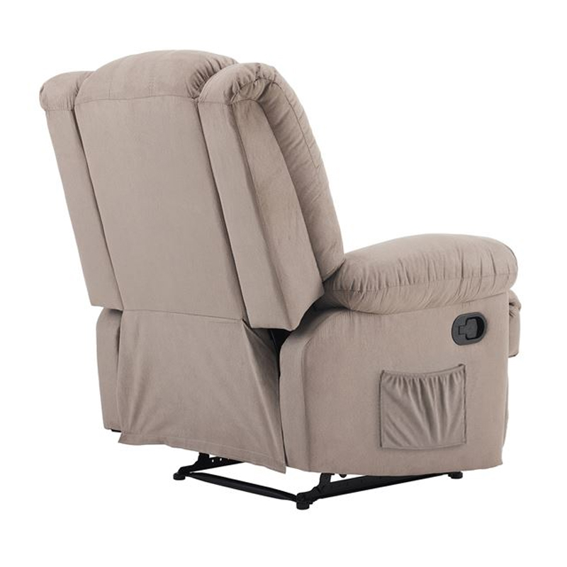 JULIA Massage-Relax Armchair, Fabric Cappuccino