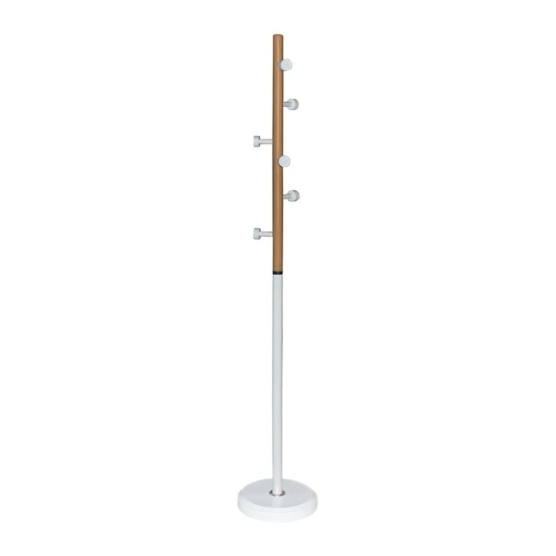 NORDIC Hanger - Coat Stand Steel White/Natural