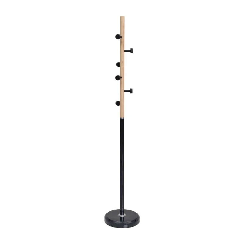 NORDIC Hanger - Coat Stand Steel Black/Natural