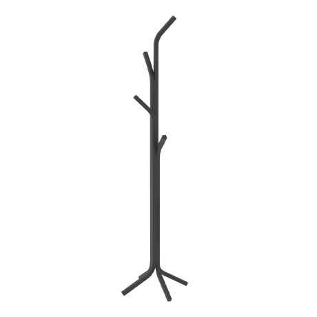 Triad Megapap metal clothes hanger in black color 37.5x37.5x146.8cm.