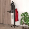 Triad Megapap metal clothes hanger in black color 37.5x37.5x146.8cm.