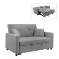 IMOLA Sofa 2-Seater - Bed Light Grey Fabric