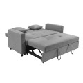 IMOLA Sofa 2-Seater - Bed Light Grey Fabric