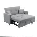 IMOLA Sofa 2-Seater - Bed Light Grey Fabric