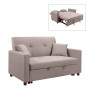 IMOLA Sofa 2-Seater - Bed / Fabric Cappuccino