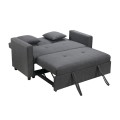 IMOLA Sofa 2-Seater - Bed Dark Grey Fabric