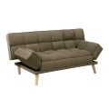 JAY Sofabed Fabric Brown