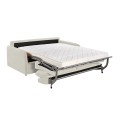 LESTER Sofabed Beige Fabric