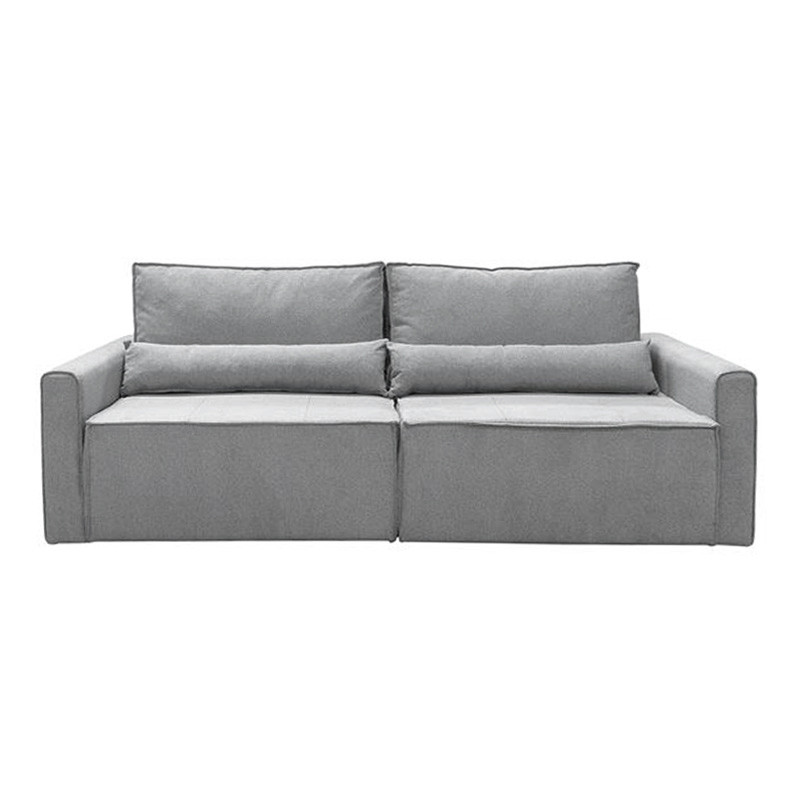 LIDRA Sofa-Bed 3-Seater / Fabric Grey