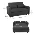 MOTTO Sofabed, Fabric Anthracite