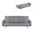 WELLS Sofabed Grey Pu