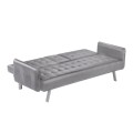 WELLS Sofabed Grey Pu