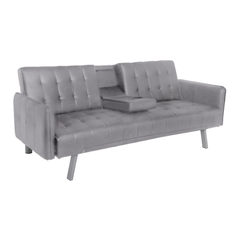 WELLS Sofabed Grey Pu