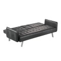 WELLS Sofabed Black Pu