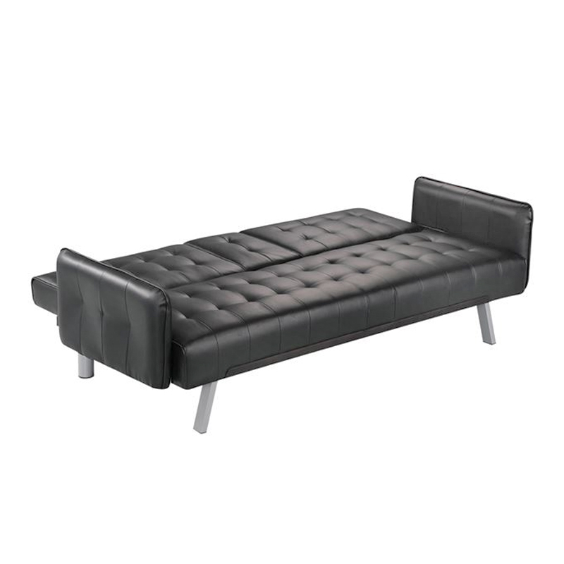 WELLS Sofabed Black Pu
