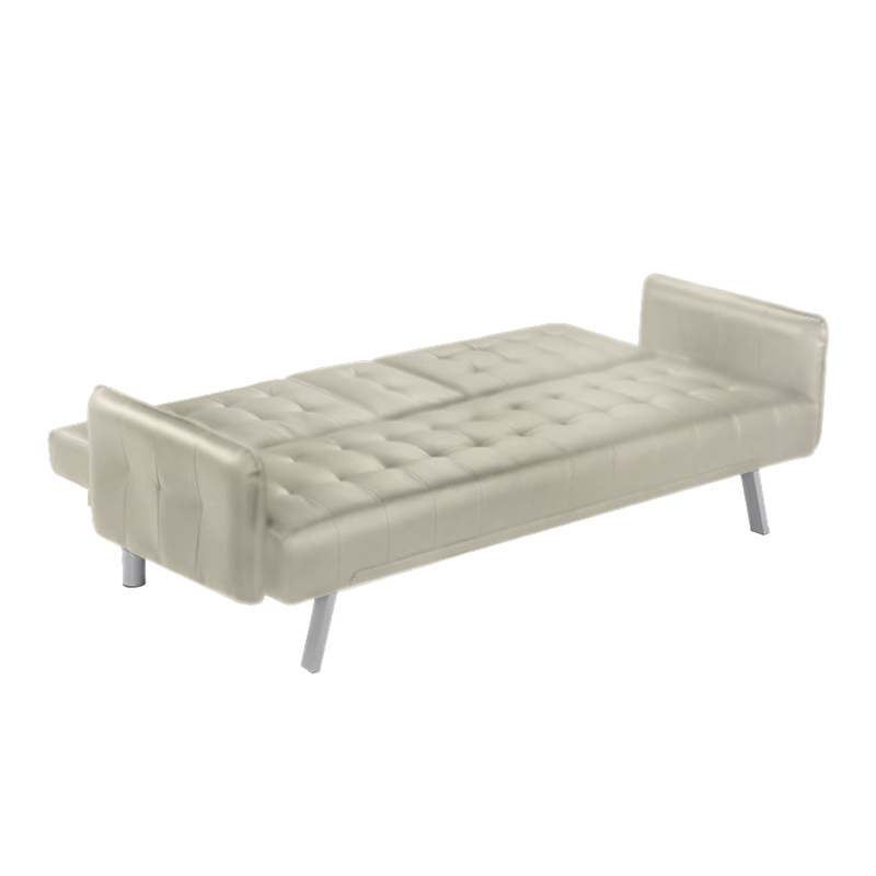 WELLS Sofabed Beige Pu
