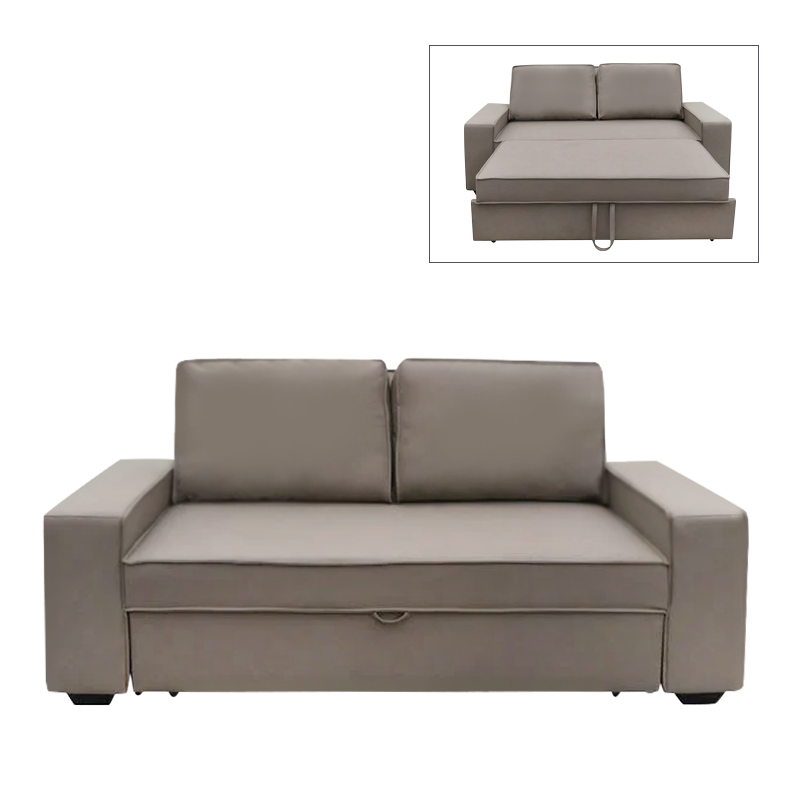 ALISON Sofabed Pu Brown Mocha