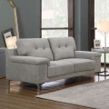 NOTE 2-Seater Sofa Light Grey Fabric