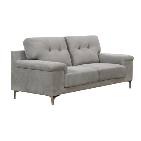 NOTE 2-Seater Sofa Light Grey Fabric