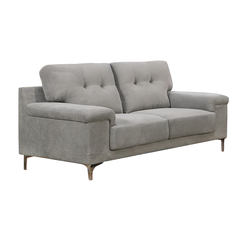 NOTE 2-Seater Sofa Light Grey Fabric