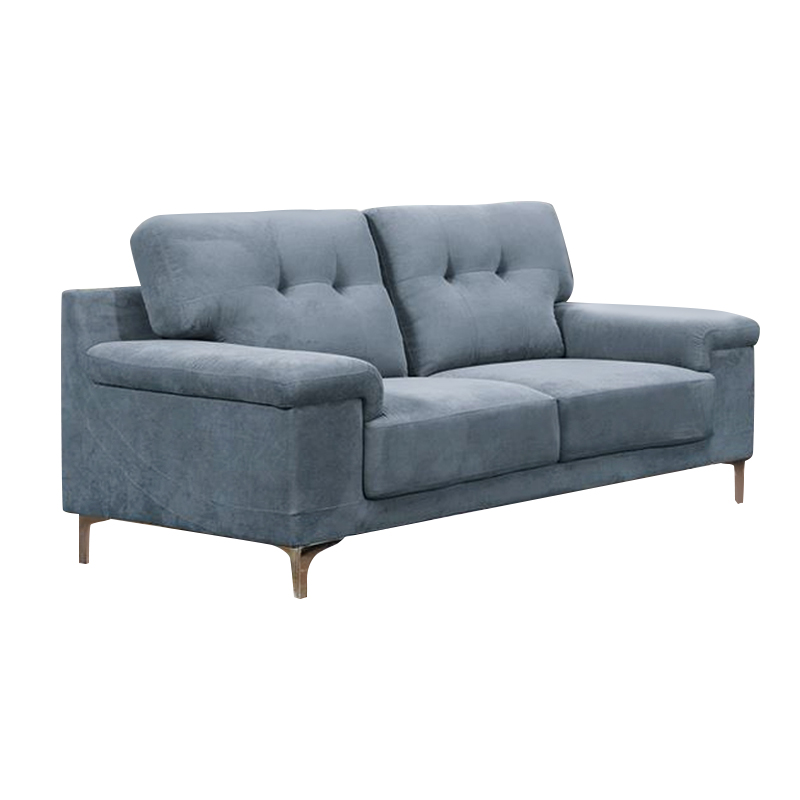 NOTE 2-Seater Sofa Blue-Grey Fabric