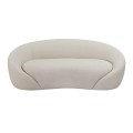 RAMON 2-Seater Sofa Ecru Fabric