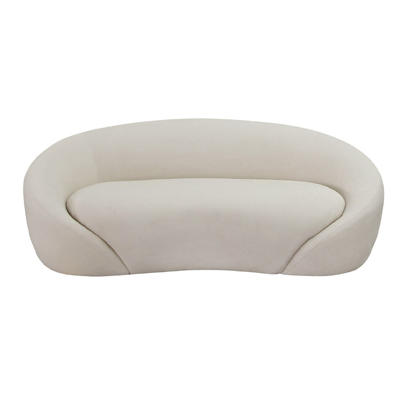 RAMON 2-Seater Sofa Ecru Fabric