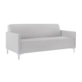 STYLE 2-Seater K/D Sofa White Pu