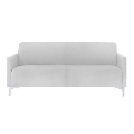 STYLE 2-Seater K/D Sofa White Pu