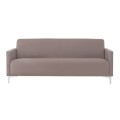 STYLE 3-Seater K/D Sofa Sand-Grey Pu