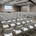 Capri Megapap catering - conference chair, foldable, ice white color, 45x50x88cm.
