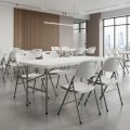 Capri Megapap catering - conference chair, foldable, ice white color, 45x50x88cm.