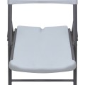 Capri Megapap catering - conference chair, foldable, ice white color, 45x50x88cm.