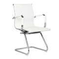 BF3300V Office Visitor Armchair White Pu