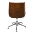 BF9860V Visitor Armchair Walnut/Pu Black