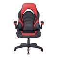 BF7800 Bucket Manager Armchair Pu Black/Red