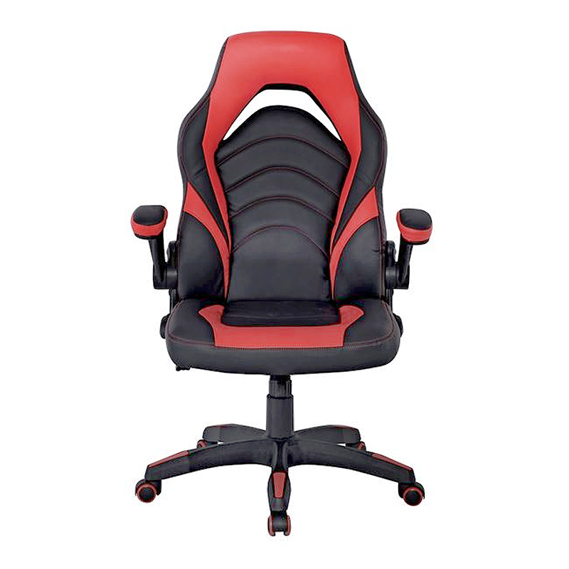 BF7800 Bucket Manager Armchair Pu Black/Red
