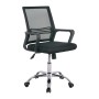 Καρέκλα γραφείου BF2110-W ύφασμα mesh χρώμα μαύρο 59x54x90/100εκ.