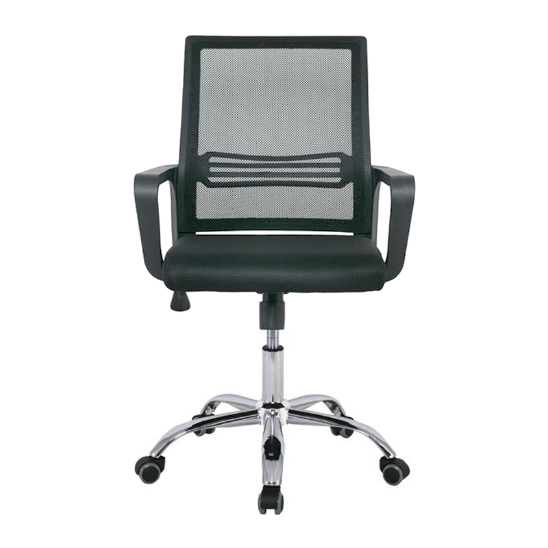 Καρέκλα γραφείου BF2110-W ύφασμα mesh χρώμα μαύρο 59x54x90/100εκ.
