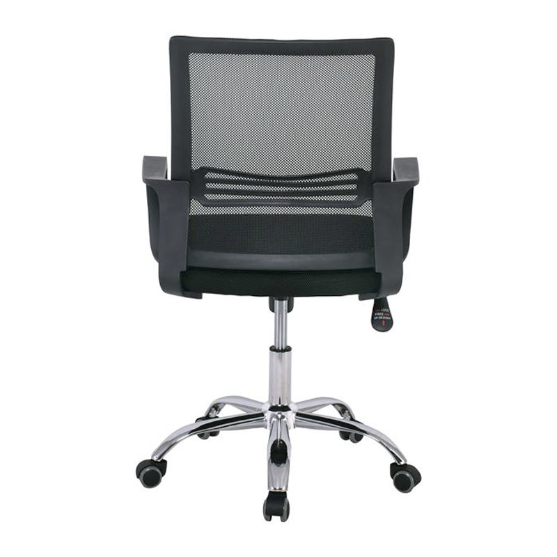 Καρέκλα γραφείου BF2110-W ύφασμα mesh χρώμα μαύρο 59x54x90/100εκ.