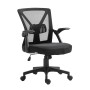 Καρέκλα γραφείου BF2130 mesh ύφασμα χρώμα μαύρο 61x57x91/101εκ.