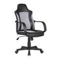 BF2850 Manager Armchair Grey Mesh/Black Pu