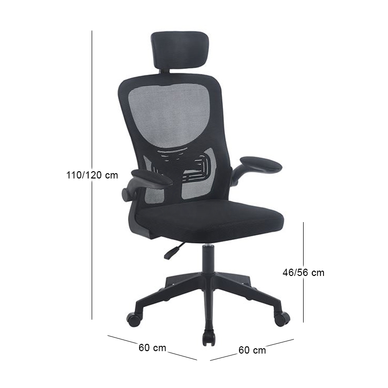 BF3055 Office Armchair Mesh Black