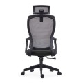 BF3850 Manager Armchair Grey Mesh/Black Fabric
