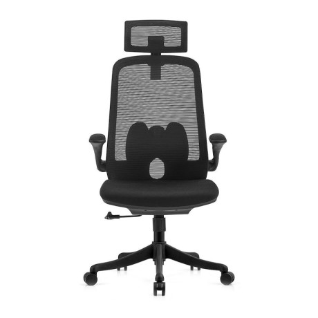 BF3950 Manager Armchair Black Mesh-Fabric